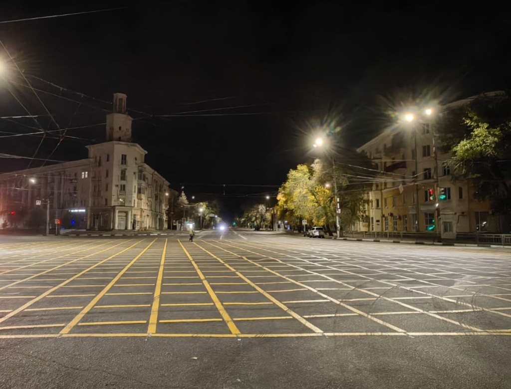 В Воронеже завершены работы по изменению схемы движения из микрорайона Машмет