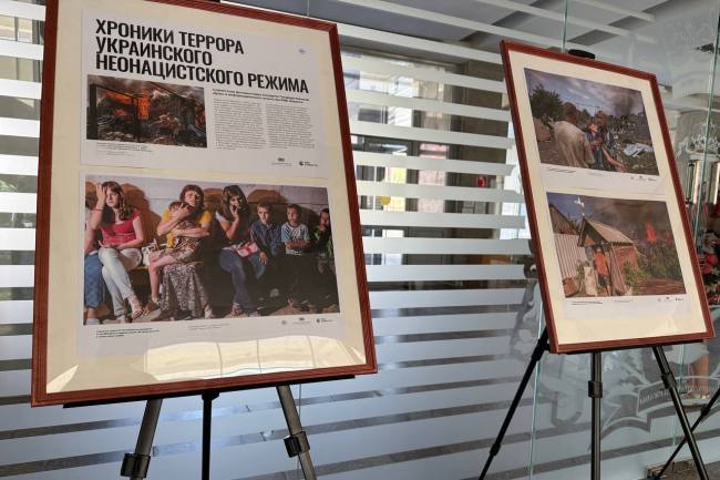 В Ульяновске открылась выставка, приуроченная ко Дню памяти детей-жертв войны в Донбассе