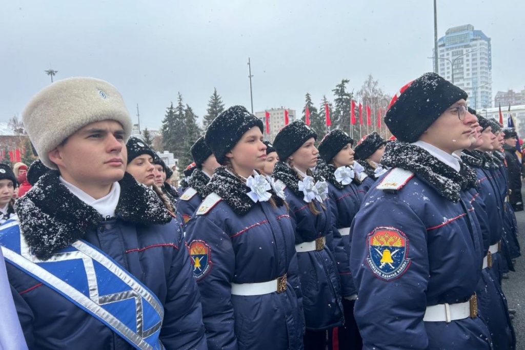 Кадеты из Мордовии приняли участие в Параде Памяти в Самаре