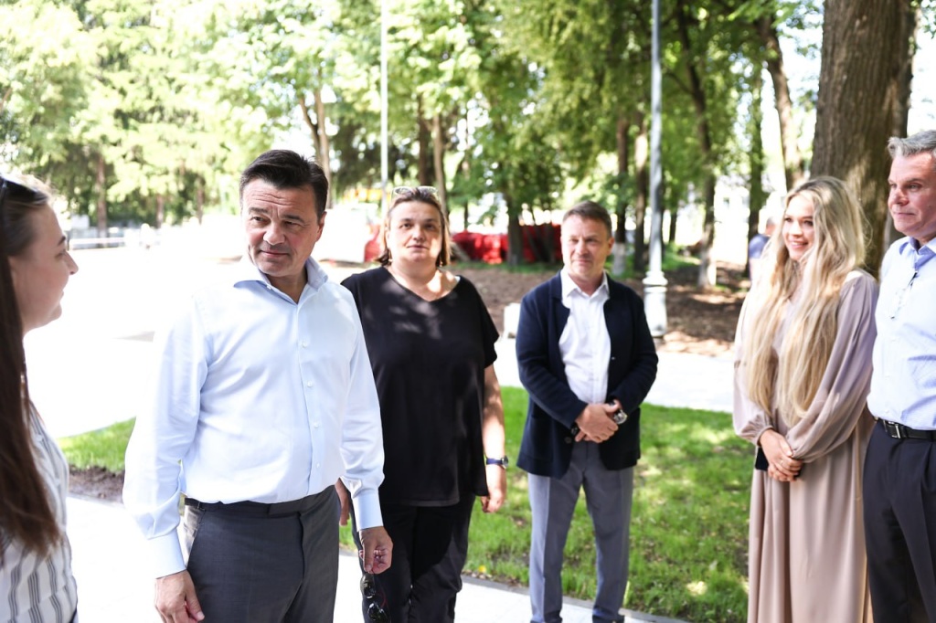 В Подмосковной Коломне в парке Мира реконструкция идет полным ходом